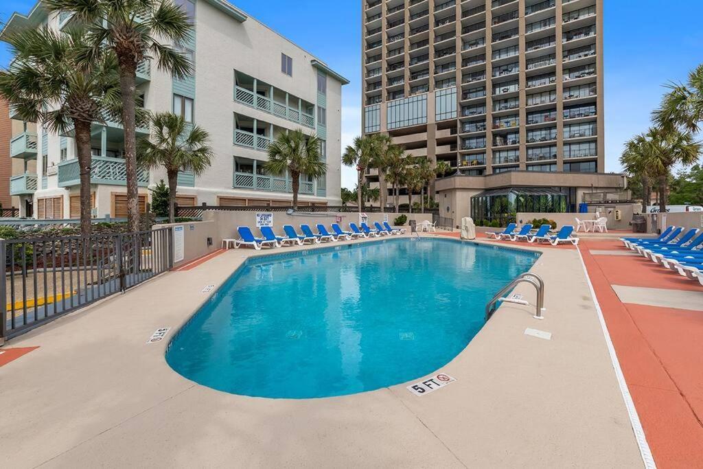 Cabana Palms - Oceanfront Renovated King Bed Sauna Myrtle Beach Eksteriør bilde